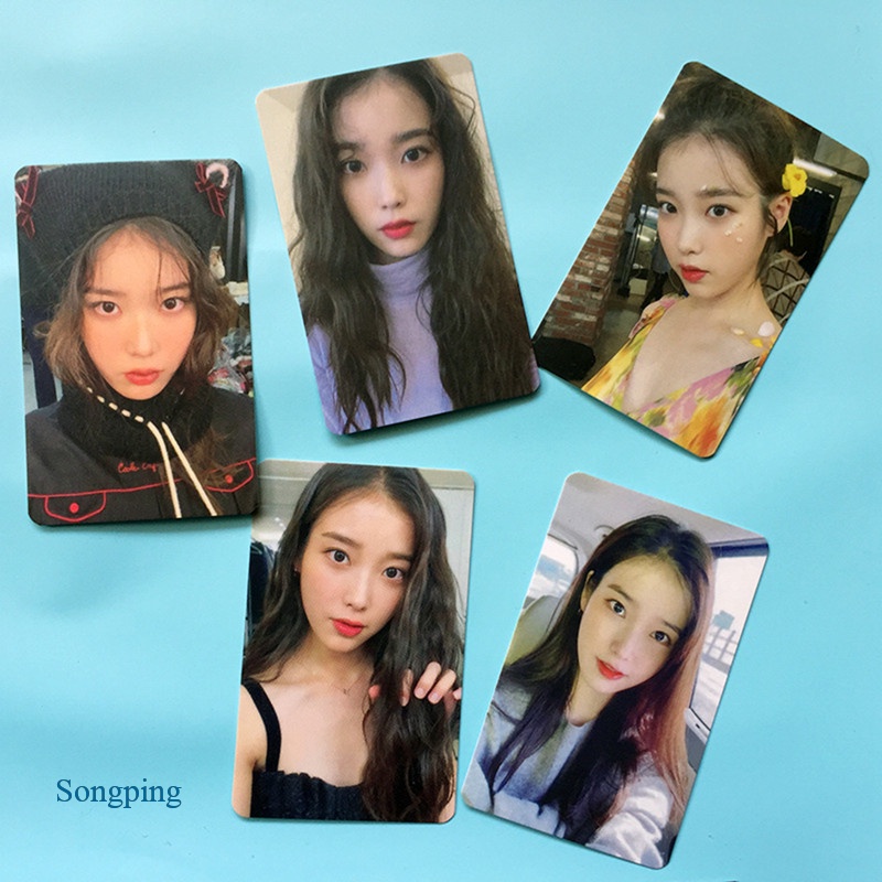 Set 5 Tấm Ảnh Lomo Card Nhóm Nhạc Kpop IU