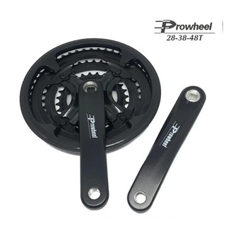 Đùi Dĩa Nhôm Xe Đạp 3 tầng MTB Prowheel 42T/48T