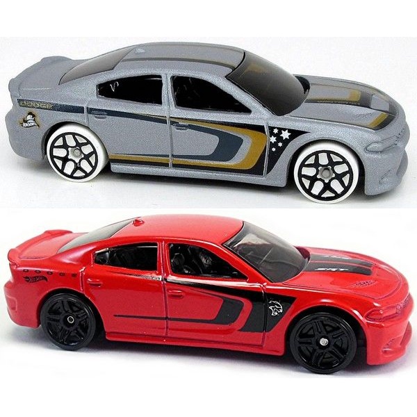 Xe mô hình Hot Wheels '15 Dodge Charger SRT