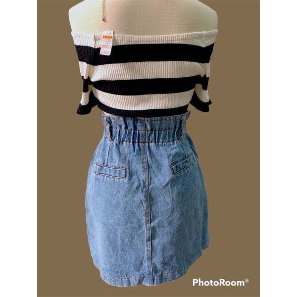 Min2handshop Chân váy jean ngắn