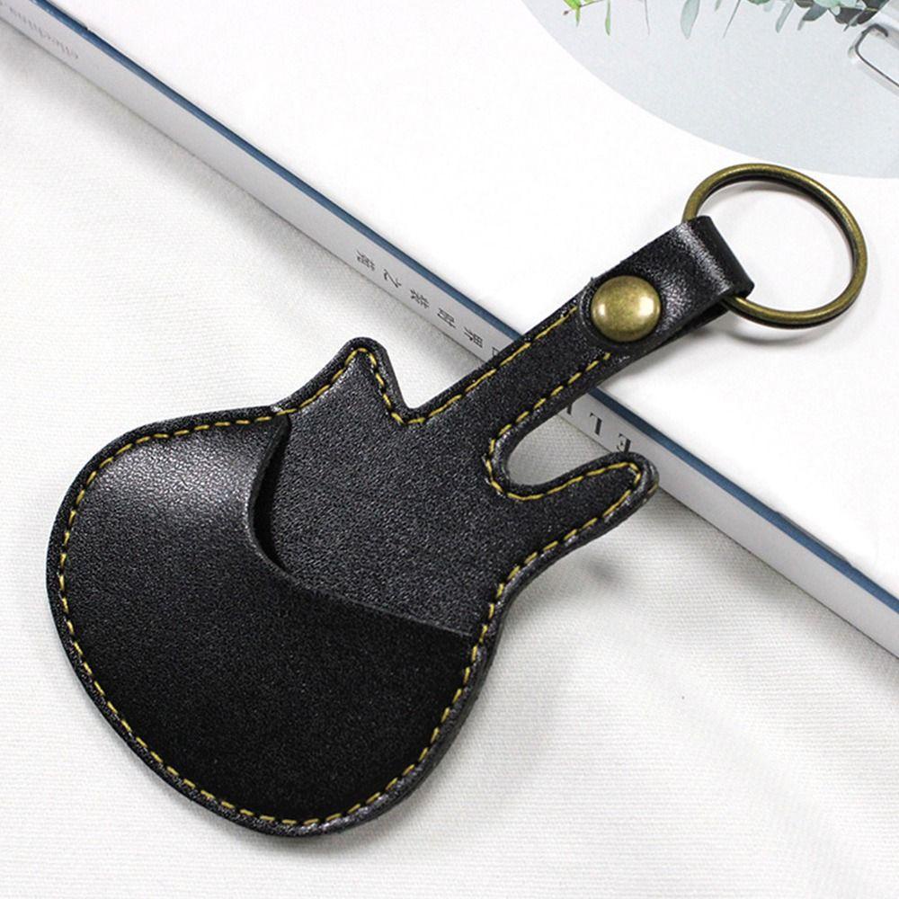 Vỏ Bọc Bảo Vệ Miếng Gảy Đàn Guitar Kèm Móc Khóa Tiện Dụng