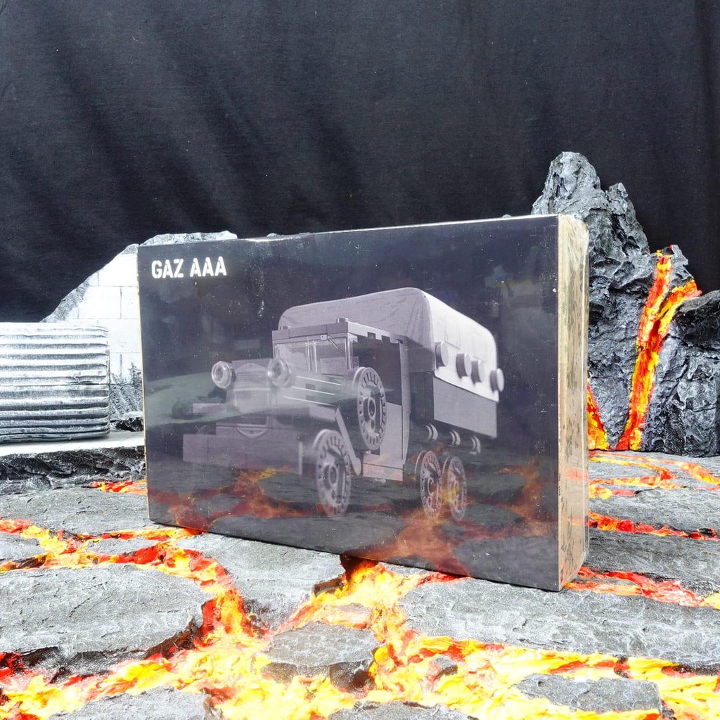 Mô hình lắp ráp Gaz AAA Medium Duty Military Truck LGBKM09