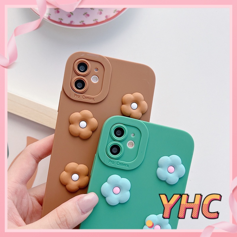 ốp iphone In Hình Hoa 3D Cho Iphone6 6splus 7 7plus 8plus XR x xs 12 11 pro max plus 13 promax-072