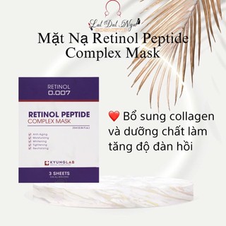 Mặt nạ Retinol Peptide Complex Kyung Lab