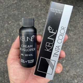 Oxy trợ nhuộm KEUNE Tinta Developer 60ml