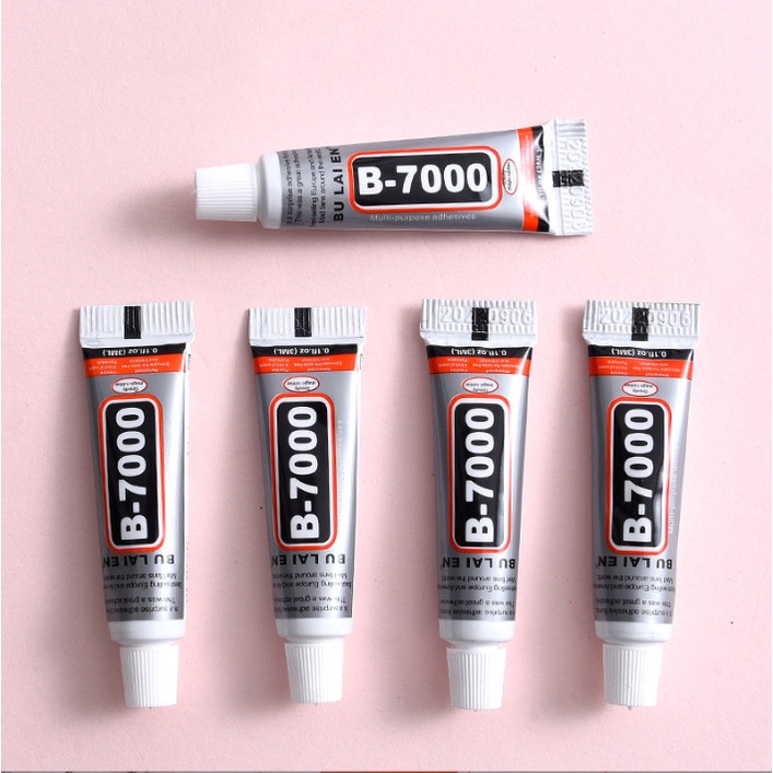 Keo dán nhựa, gỗ B 7000 chai 3ml, keo khô nhanh chuyên dán tiểu cảnh mô hình