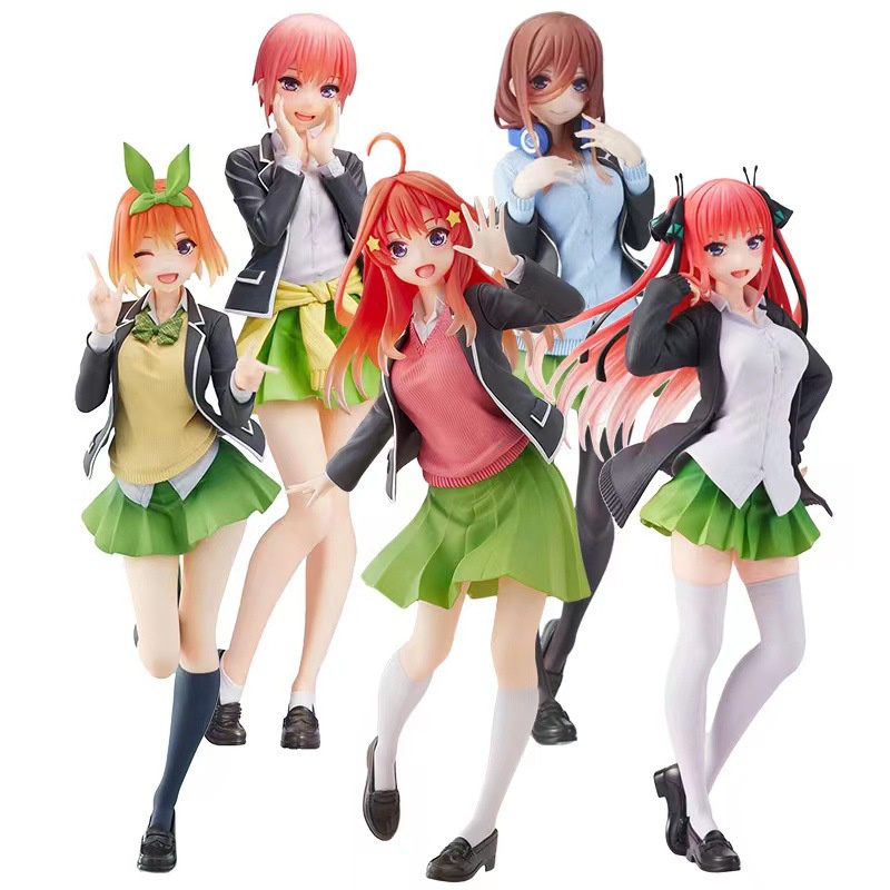 [FULL 5 NHÂN VẬT] Mô hình figure Gotoubun no Hanayome - Nhà Có Năm Nàng Dâu Ichika, Nino, Miku, Yotsuba, Itsuki