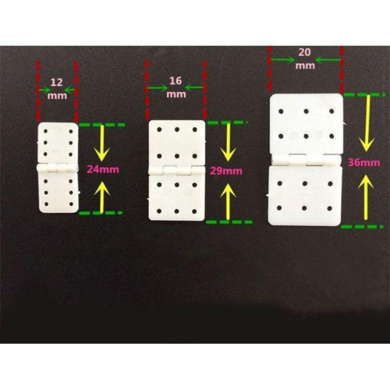 Bản lề nhựa Aileron bản lái cho máy bay