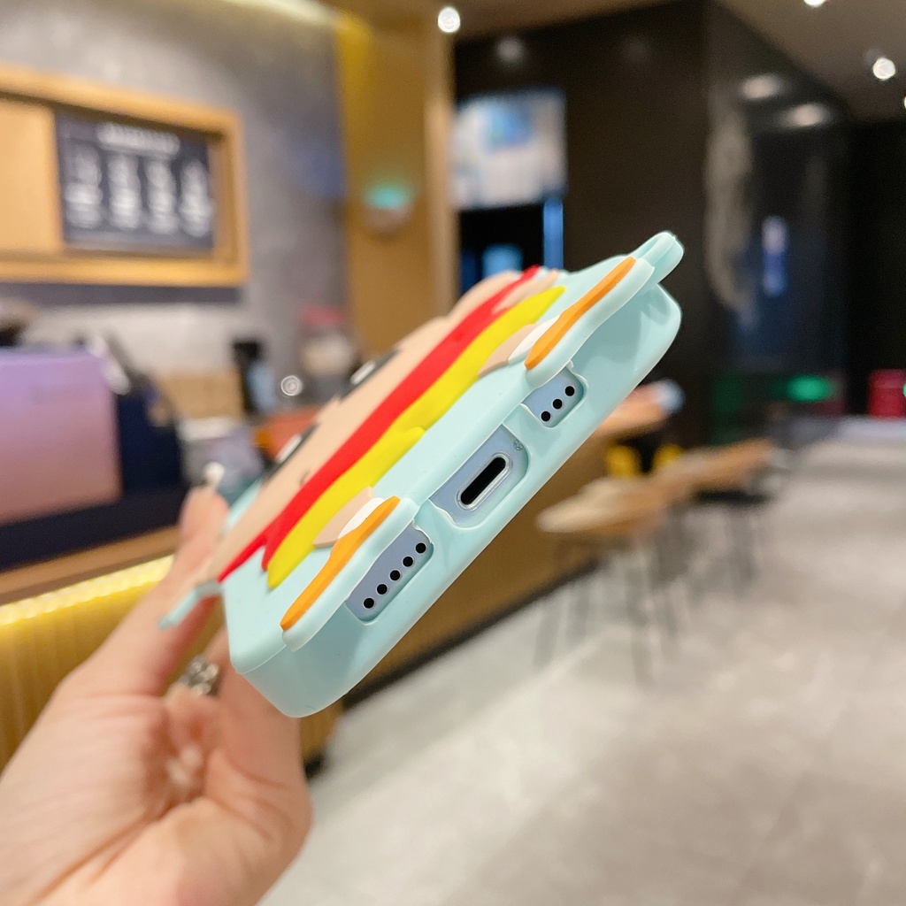 Ốp Điện Thoại Silicon Hình xiaoxin 3D Cho iphone 14 13 12 11 pro x xr xs max 6 6s 7 8 plus se 2020