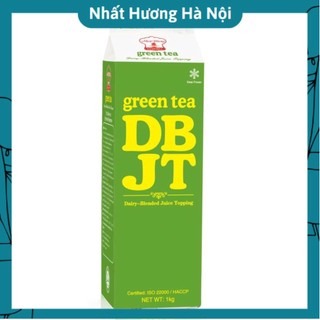 Kem trang trí bánh kem sữa trà xanh nhất hương 1kg - kem topping trang trí bánh