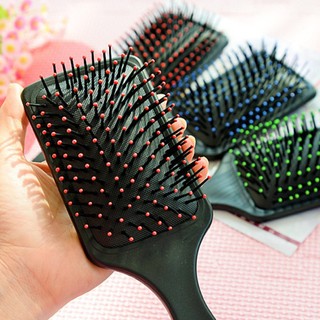 Lược matxa da đầu bản to thoải mái | Lược chải gỡ rối tóc không đau nhẹ nhàng tiện dụng