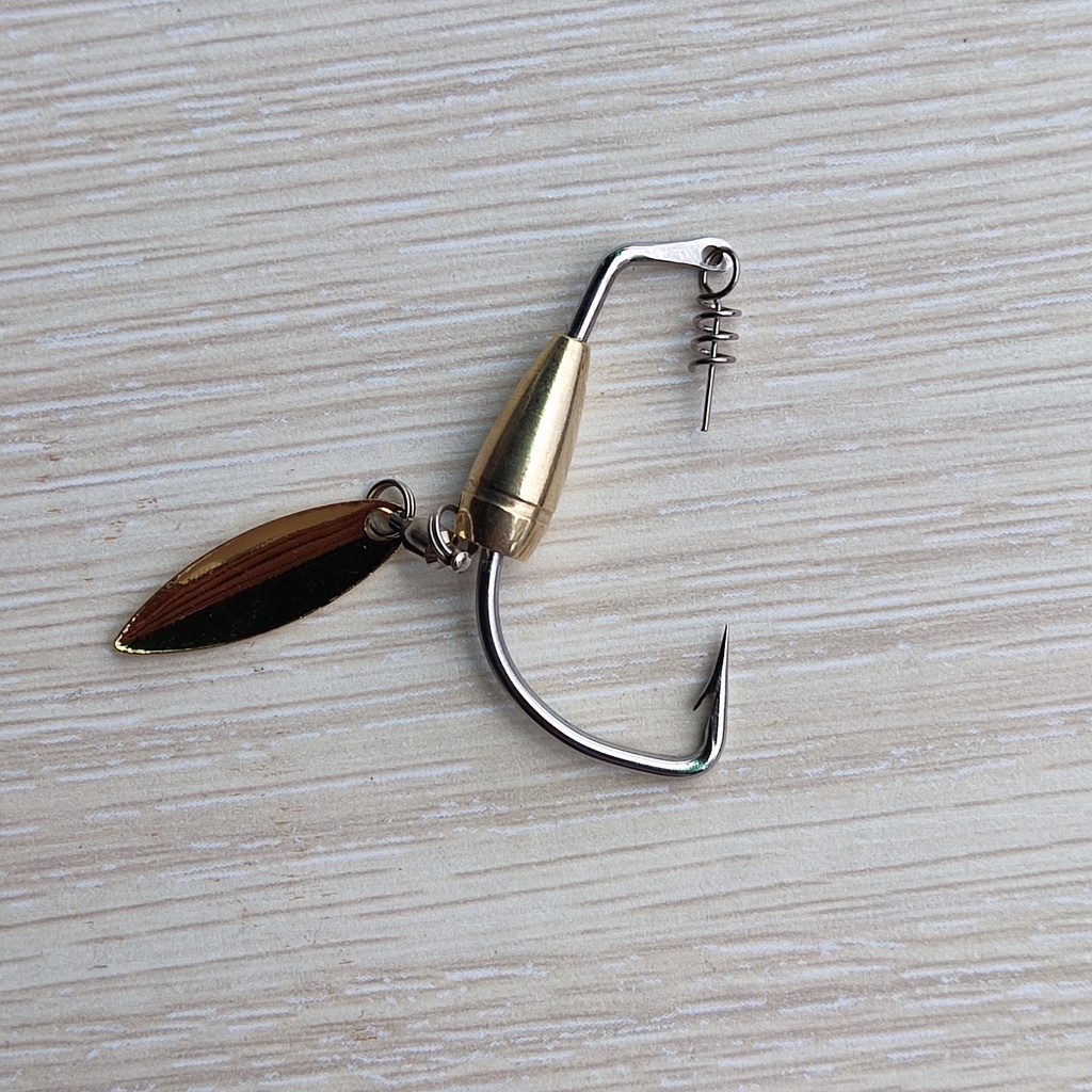 Lưỡi câu mồi mềm Target hook  chuyên câu cá chẻm, cá lóc