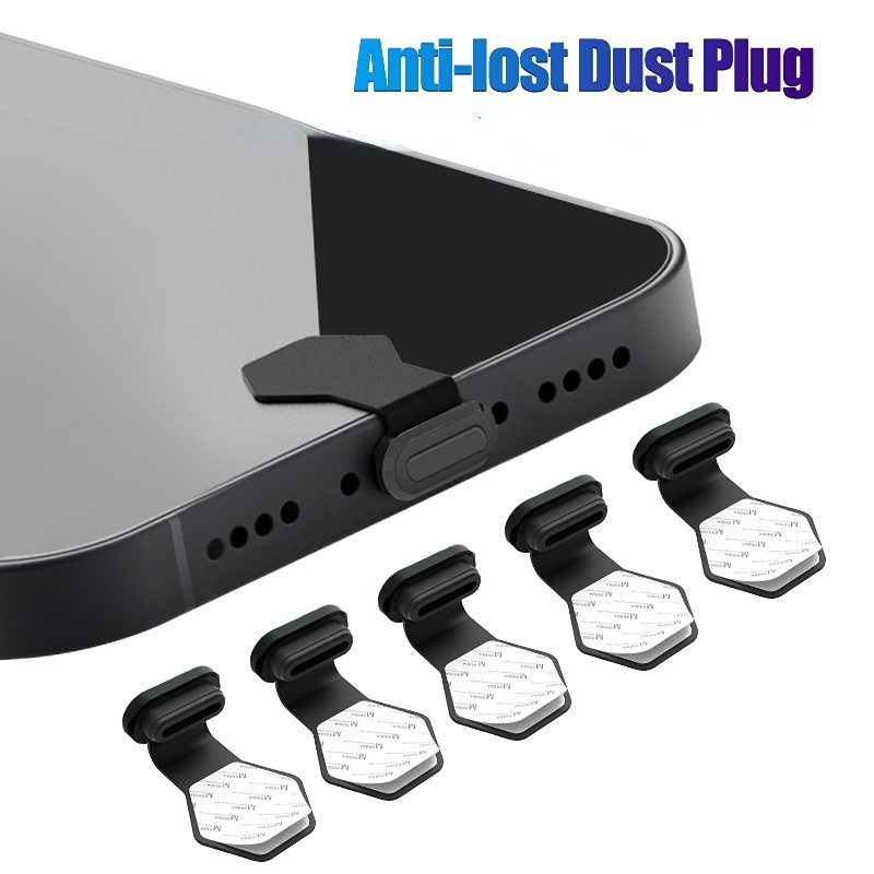 Nắp Đậy Cổng Sạc AP Type-C Chống Bụi Bẩn Bằng Silicon Ốp