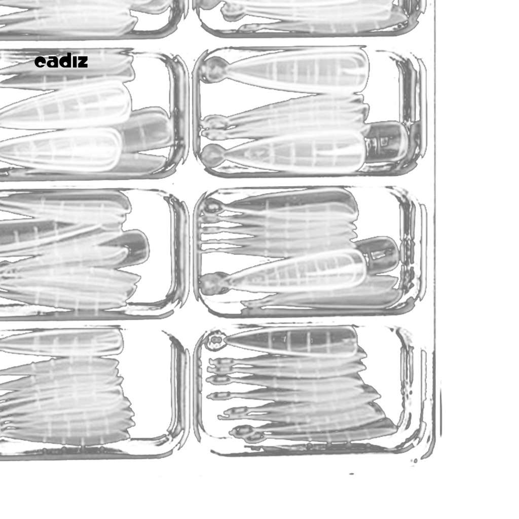 Bộ 100 Móng Tay Giả Dáng Dài Nhẹ Nhàng Thời Trang