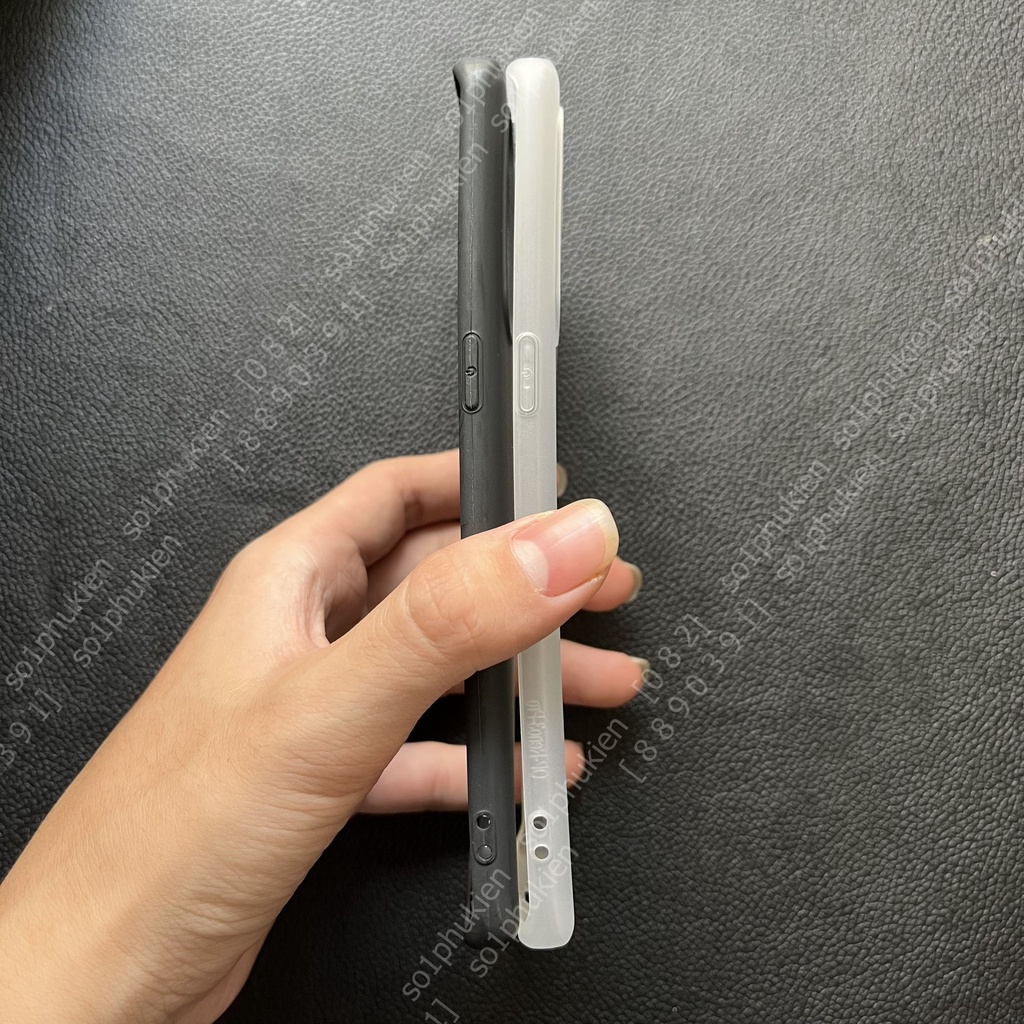 Ốp lưng Oppo Reno 3 Pro dẻo đen TPU và dẻo trong đục chống ố viền gồ bảo vệ cam