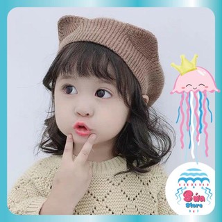 Mũ Nồi Len, mũ nồi len tai mèo cute, dễ thương tạo phong cách cho Bé Trai Bé Gái 0- 3 tuổi ML01