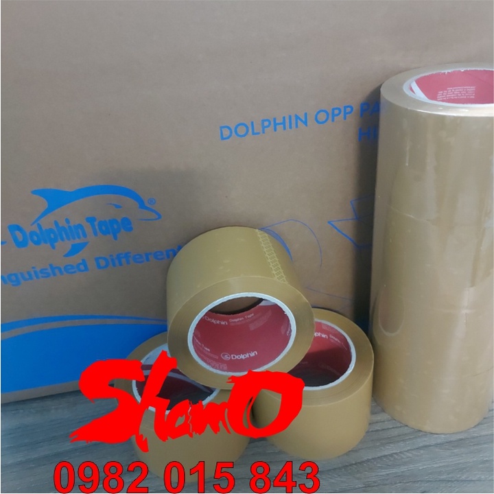 Băng keo đục 70mm x 100Y đóng gói hàng hóa – Băng dính đục OPP chuyên dùng trong công tác đóng gói