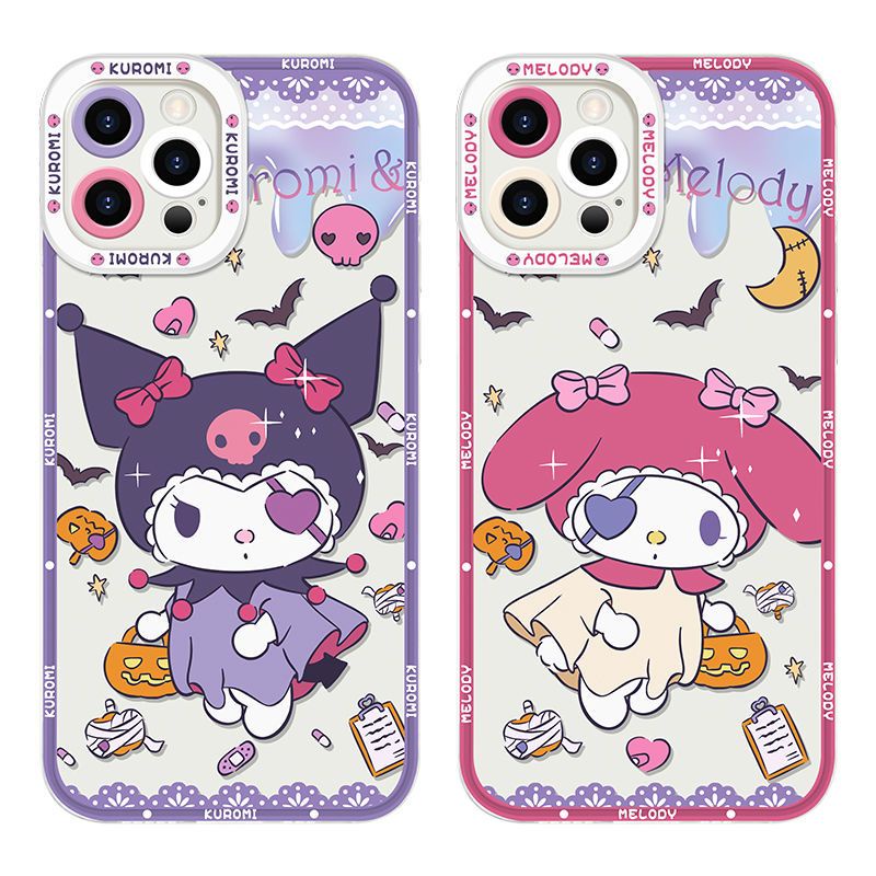 SANRIO Ốp Điện Thoại TPU Mềm Chống Sốc Hình Melody hello Kitty Cho IPhone 14 12 PRO mini 11 PRO Max 13 PROMAX Xs Max XR 7 8 Plus