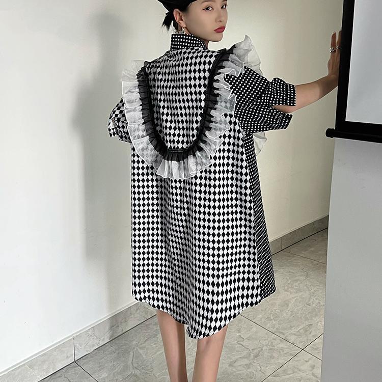 Đầm Ngắn Tay Dáng Rộng Thời Trang Mùa Hè Dành Cho Nữ 200