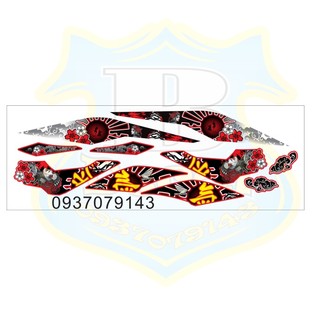 Tem rời sonic 150 samurai