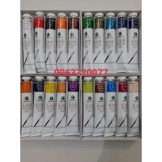 Combo đầy đủ 20 tuýp sơn dầu Maries loại 50ml ( đầy đủ các màu cơ bản)