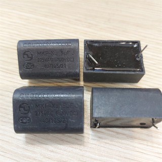 Tụ Bếp Từ MKP-X2 5uF 275VAC 400VDC Dáng Nằm Mới 25x35x18mm ( Rộng X Dài X Cao )