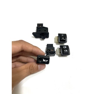 Bộ 5 Nút công tắc wave rs, wave a 100, wave s 100, wave 50cc