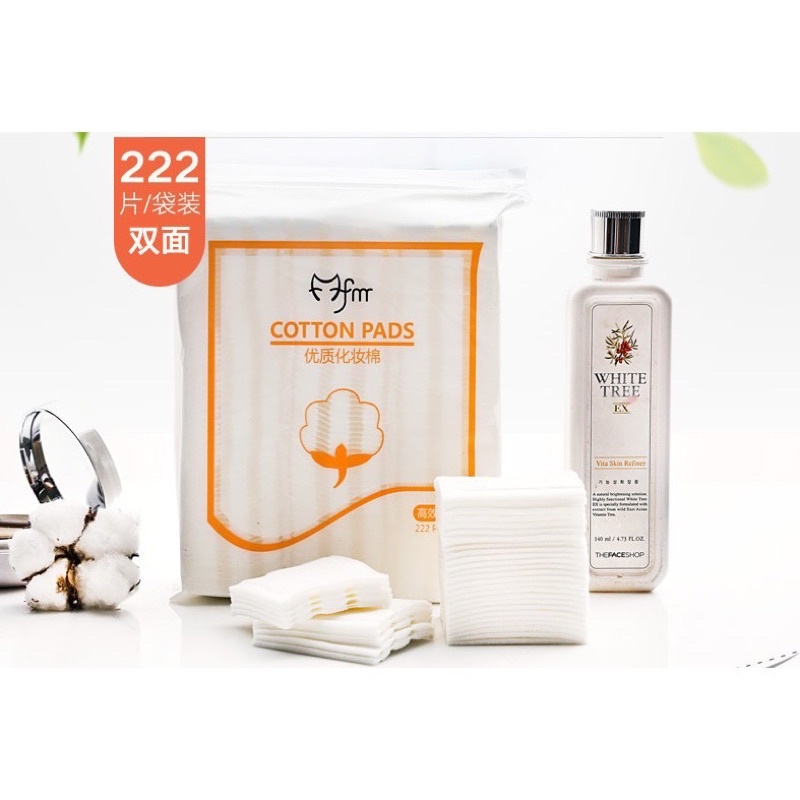 Bông tẩy trang cotton pads 222 miếng