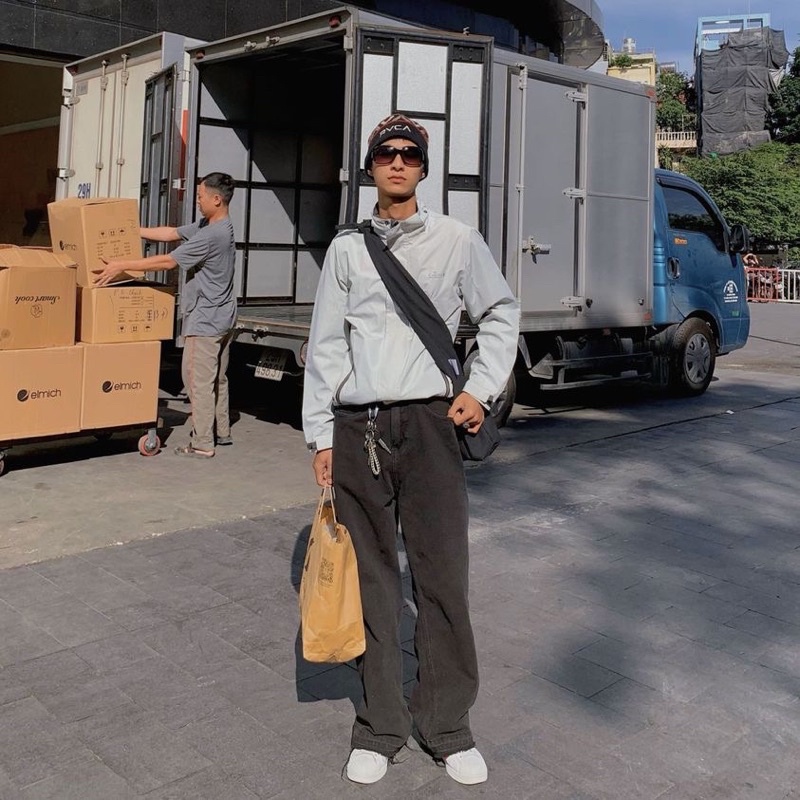 Túi tote unisex C-Bag vải dày dặn đứng form