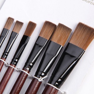 Set 6 Cọ Vẽ Tranh Sơn Dầu Chuyên Nghiệp
