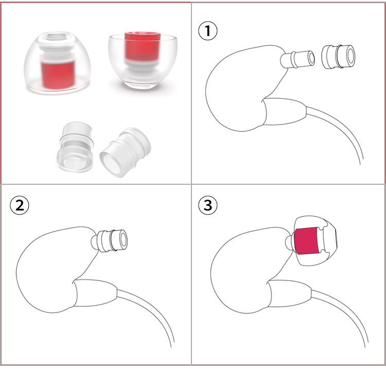 Tai Nghe Thay Thế Spinfit CP100 + Plus