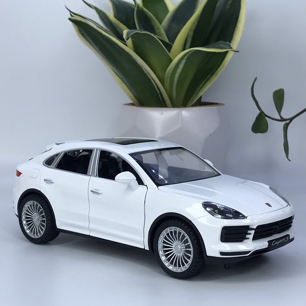 Mô hình xe ô tô Porsche Cayenne S tỷ lệ 1:24 mẫu xe quý tộc mới nhất