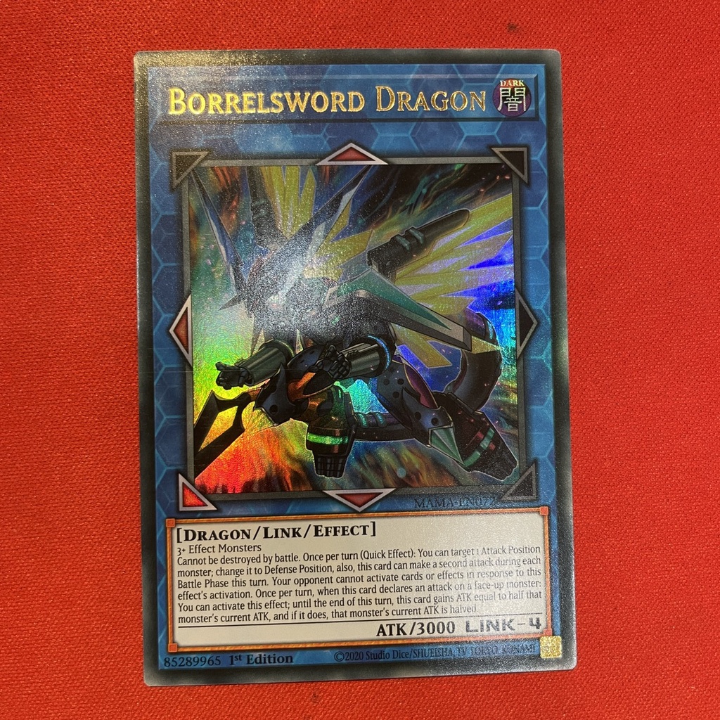 Thẻ Bài Yugioh Chính Hãng] Borrelsword Dragon