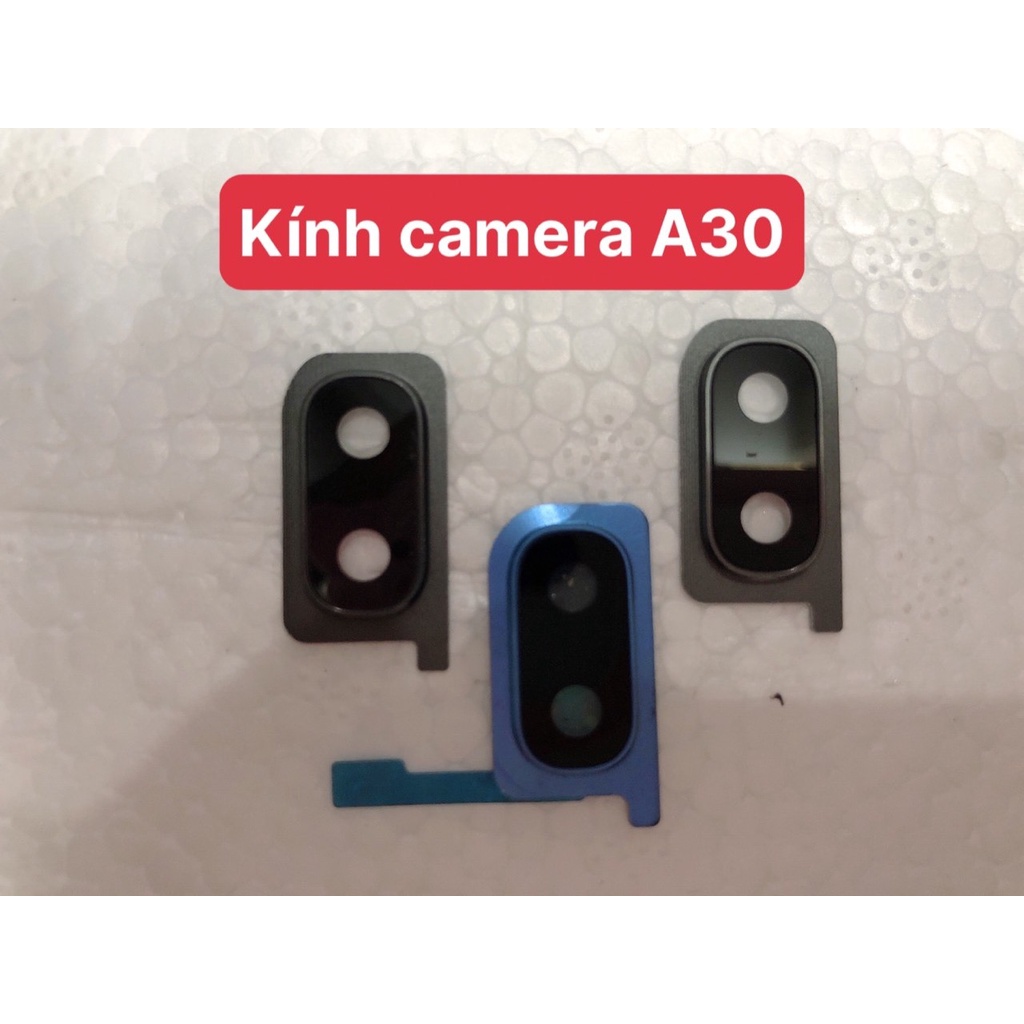 Kính camera+vành A30 Samsung