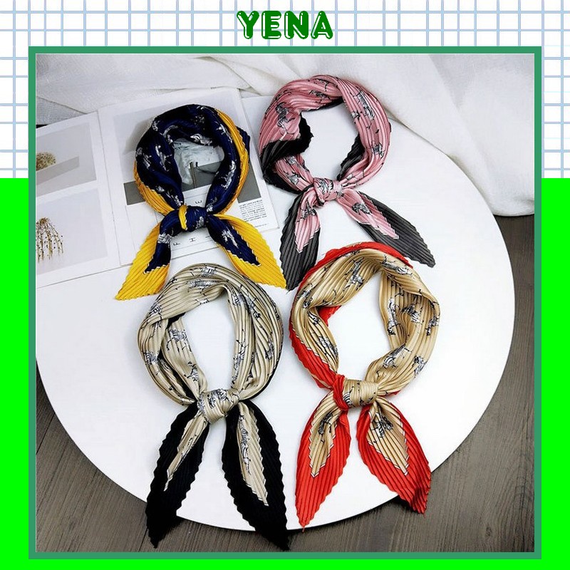 Khăn Lụa Quàng Cổ Nữ Turban Bandana Vuông 70x70 cm K7G001