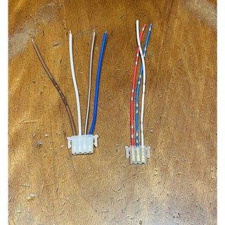 Giắc cắm nút công tắc xe máy (3 dây, 4 dây cho công tắc đề, pha cos passing)