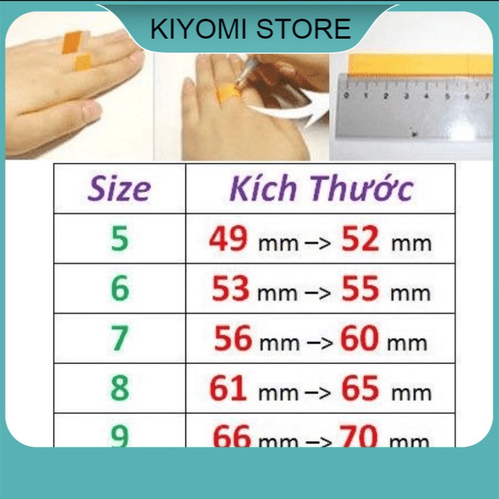 Nhẫn Cuff Cặp Đôi Khắc Tên Theo Yêu Cầu Chống Gỉ Chống Phai Màu Full Box KIYOMI STORE