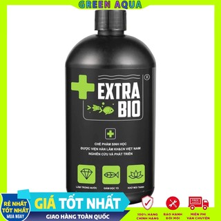 ExtraBio VN (Chai 1 Lít) | Vi sinh Extra Bio phân hủy chất hữu cơ và giảm mùi hôi cho hồ cá thủy sinh