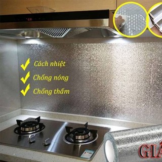 [KHO SỈ] Cuộn giấy bạc dán bếp, dán tường họa tiết hoa văn