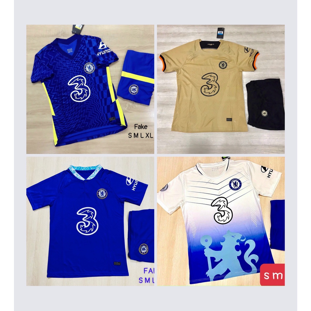 Áo Bóng Đá CLB Chelsea mùa giải 22/23 ⚡FREESHIP⚡ Chất Liệu Vải Mè Thái Cao Cấp, Thấm Hút Mồ Hôi
