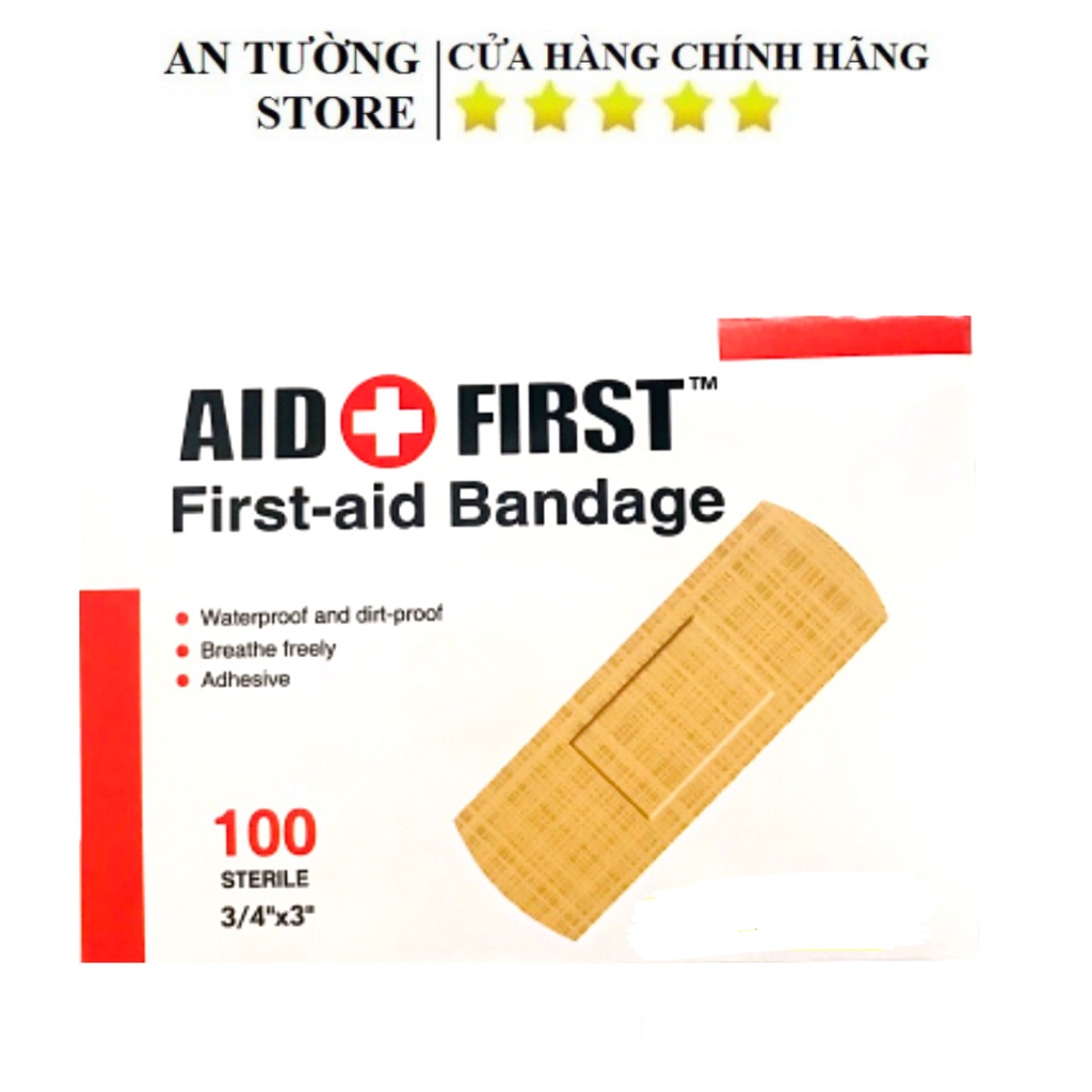 Hộp 100 miếng băng cá nhân URGO