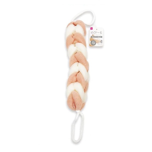 Daiso Bông tắm 6x6x52cm Stretchable Body Washcloth