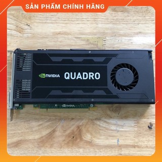 HÀNG CHÍNH HÃNG - CARD MÀN HÌNH QUADRO K4000 (3G | GDDR5 | 192 BIT) CHUYÊN ĐỒ HỌA