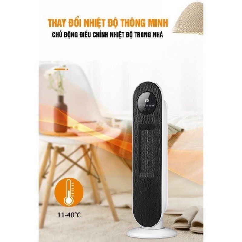 Máy sưởi gốm Huyndai BL - K17 D-Hàng chính hãng- bh 1 năm