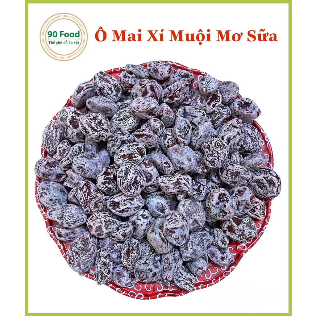 Ô mai thập cẩm 90 Food túi Zip 500G thơm ngon nhức nách