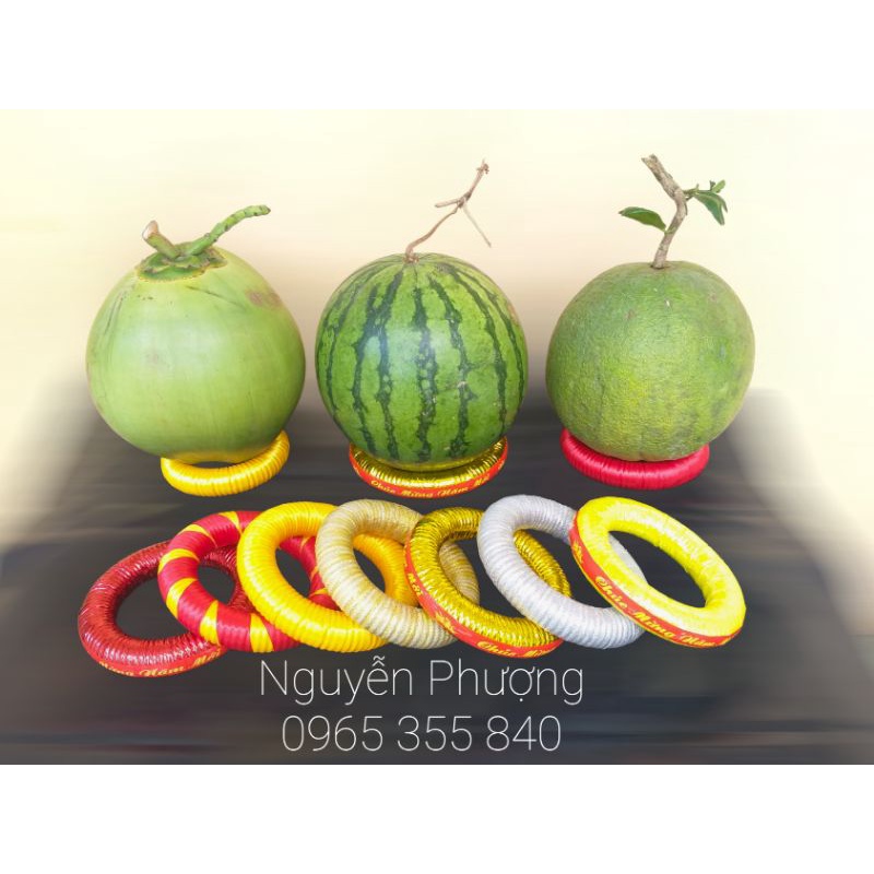 ĐẾ RUỘT GÀ CHƯNG DỪA, CAO 2,5cm (giá 1 cái)