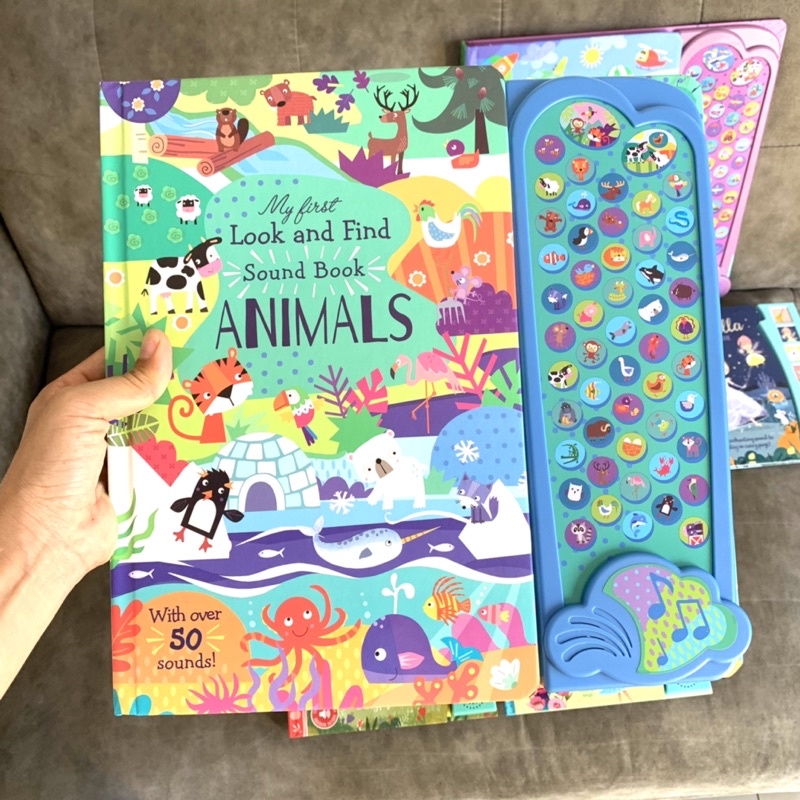 Đồ chơi âm thanh nhập UK cho bé 50 BUTTONS và 6 BUTTONS