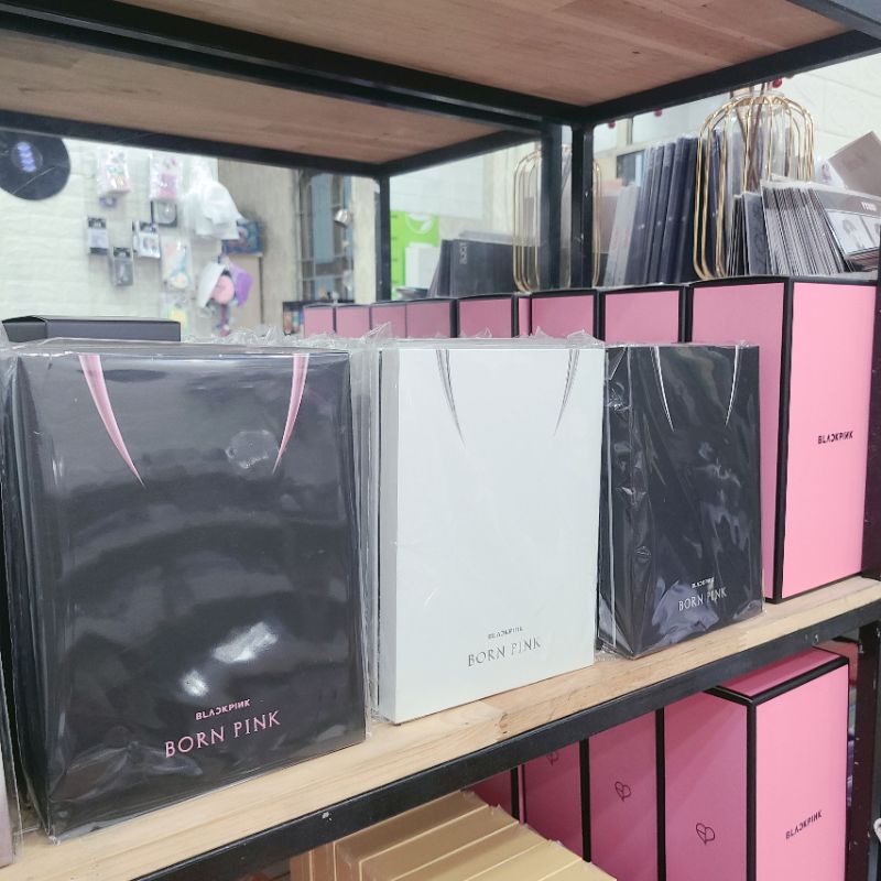 BORN PINK - BLACK, PINK & GRAY (Hàng có sẵn)