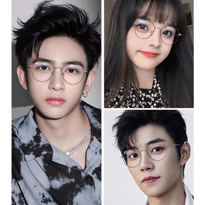 Kính Mát Gọng Kim Loại Chống Bức Xạ Cho Nữ