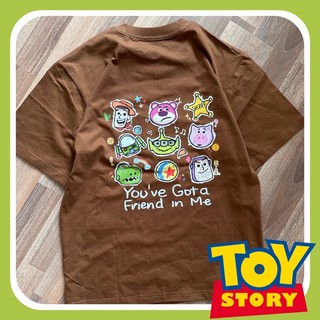 ÁO THUN NAM NỮ [ TOY STORY ICON ] - STYLE VẼ BURT SÁP